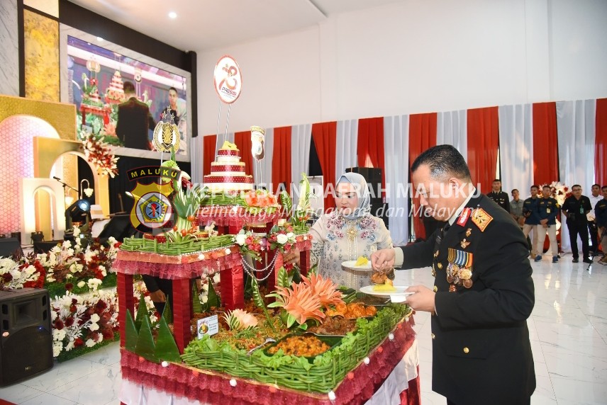 Syukuran HUT Bhayangkara. Kapolda : Kami belum sempurna tapi terus berikan yang terbaik