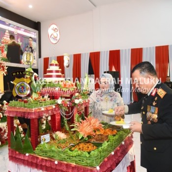 Syukuran HUT Bhayangkara. Kapolda : Kami belum sempurna tapi terus berikan yang terbaik