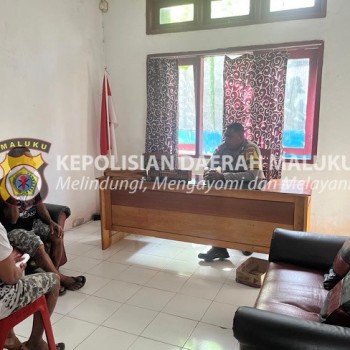 Bhabinkamtibmas Lauran berhasil selesaikan masalah Warga lewat mediasi