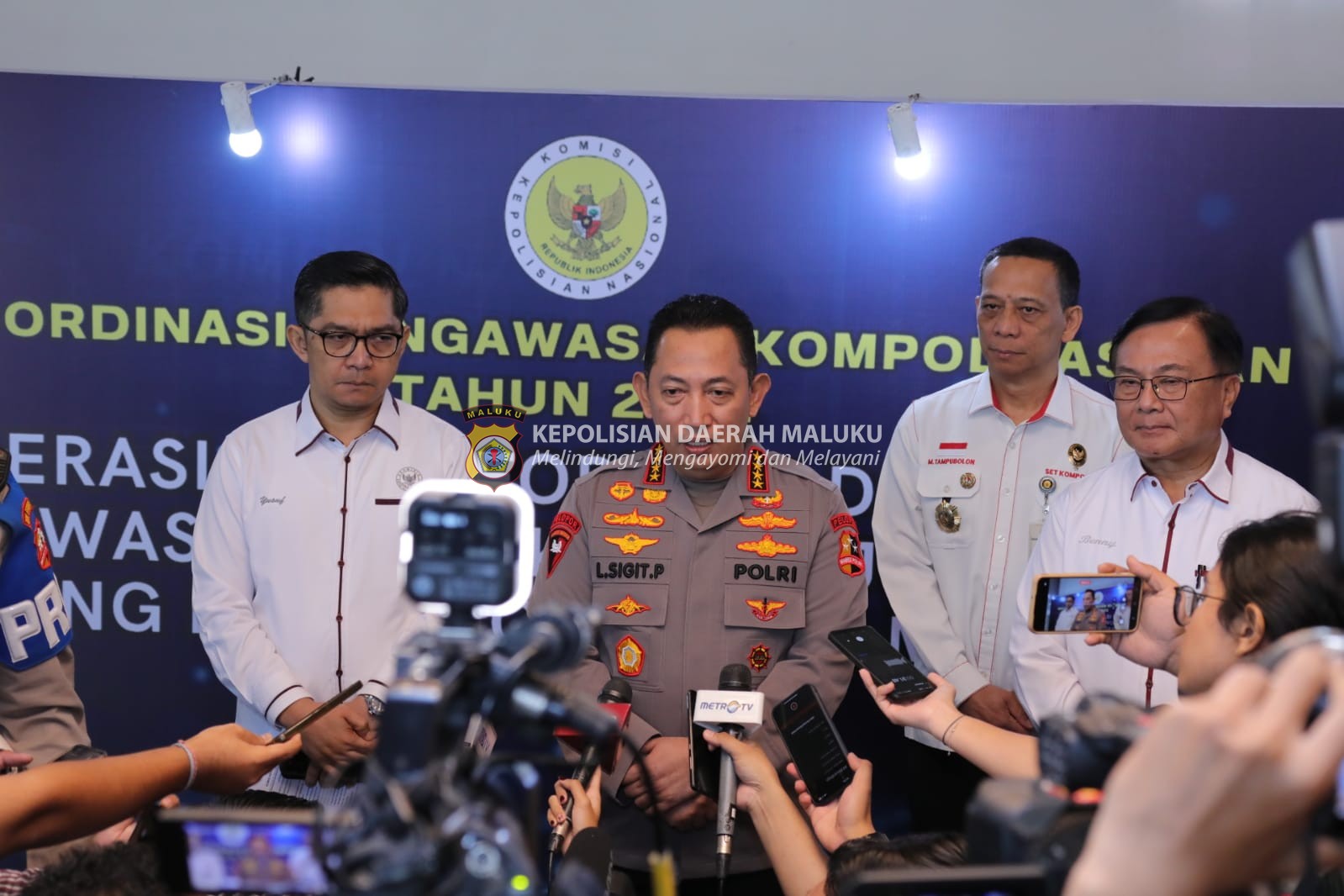Gelar Rakorwas Bareng Kompolnas, Kapolri Ingin Polri Jadi Organisasi Modern
