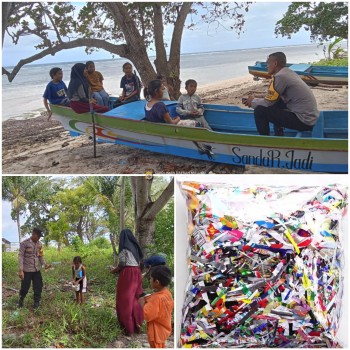 Wujudkan Manipa Indah, Seluruh Warga Mulai Kumpulkan Sampah