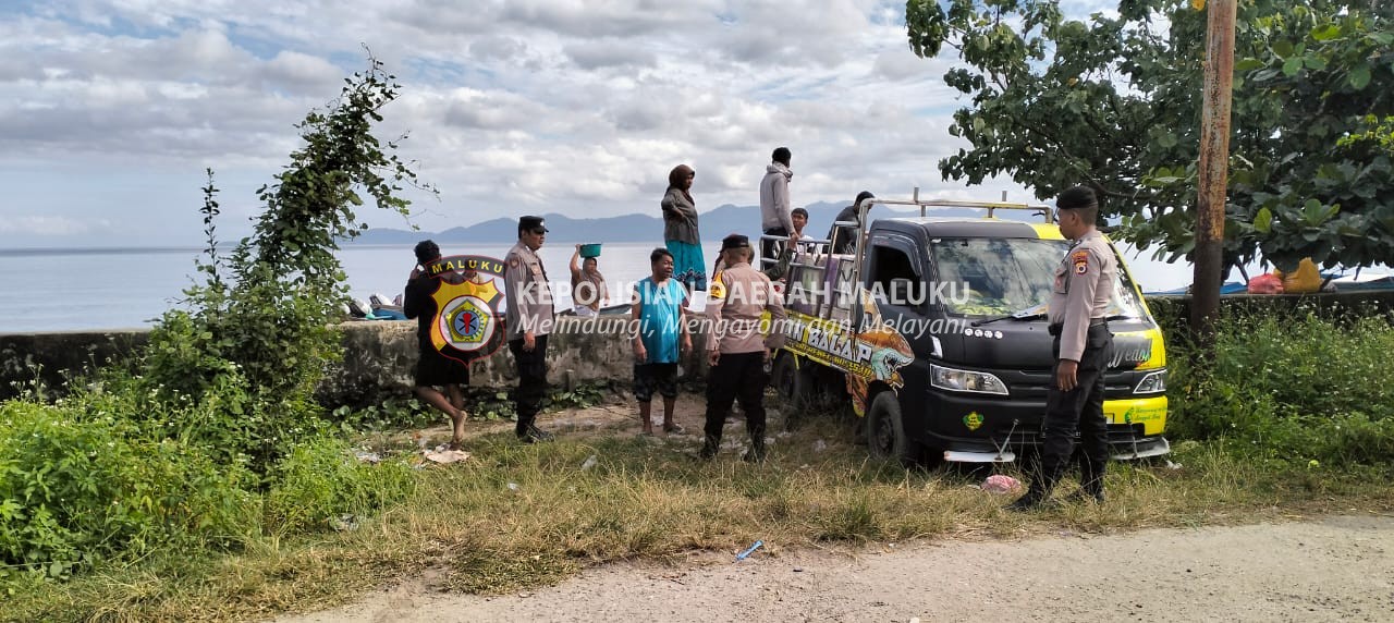 Beri Rasa Aman Pada Masyarakat, Polsek Waesala Gelar Patroli KRYD