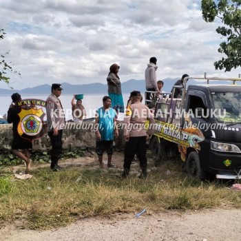 Beri Rasa Aman Pada Masyarakat, Polsek Waesala Gelar Patroli KRYD