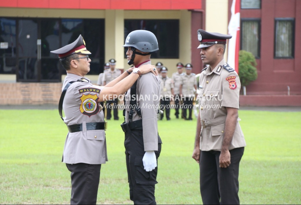 Polda Maluku Gelar Upacara Pembukaan Pendidikan dan Pembentukan Bintara Polri