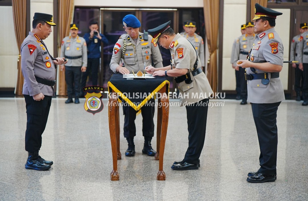 Resmi Diserah Terimakan, Kapolda Maluku di Jabat Irjen Pol Eddy Sumitro