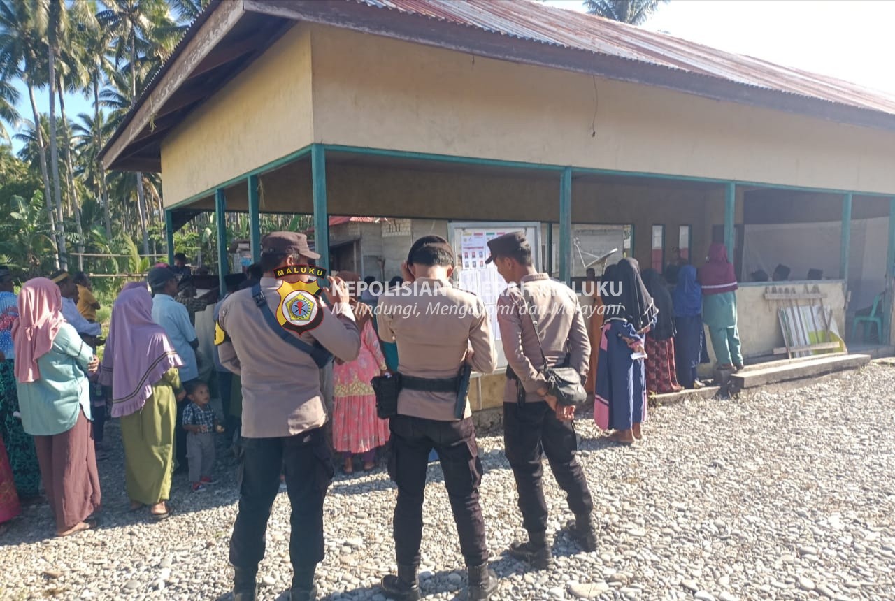 Berikan Rasa Aman, Anggota Polsek Kepala Madan Lakukan Pengamanan Pemilihan Anggota BPD Desa Walbele