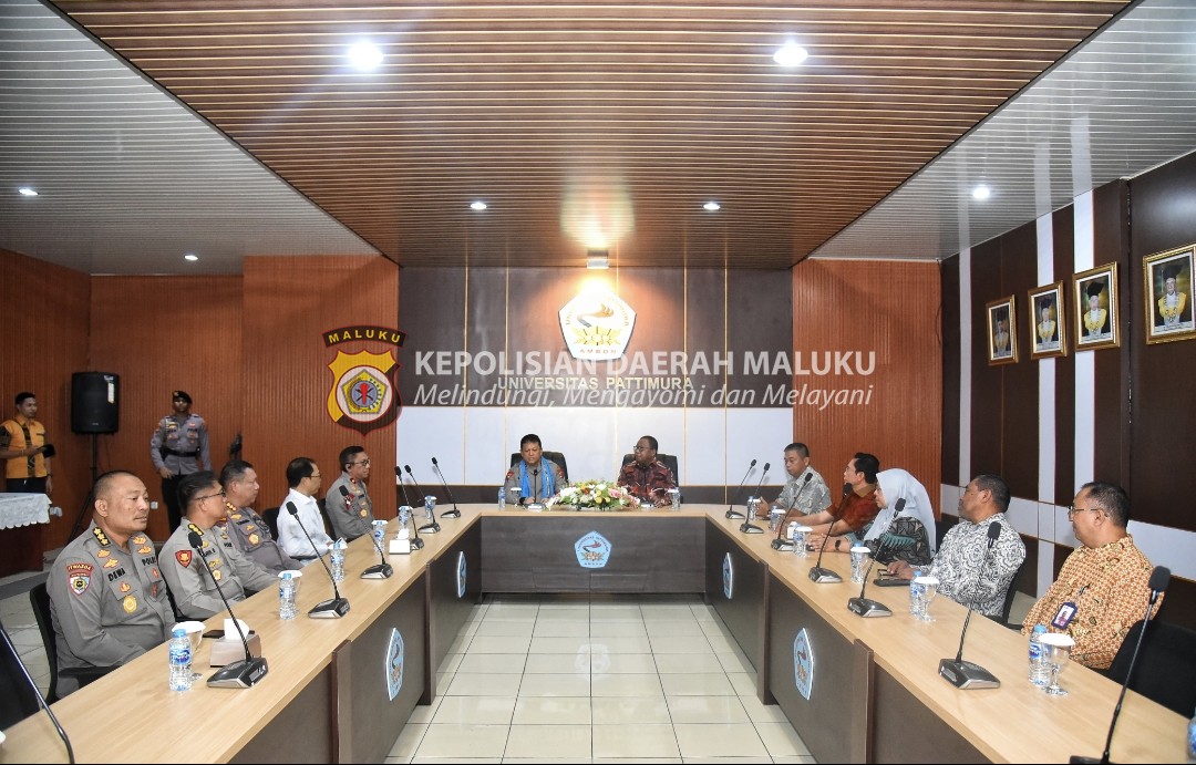 Kapolda Maluku Silaturahmi dengan Rektor Unpatti, Kapolda Mohon dukungan dari Semua Pihak, Termasuk Perguruan Tinggi