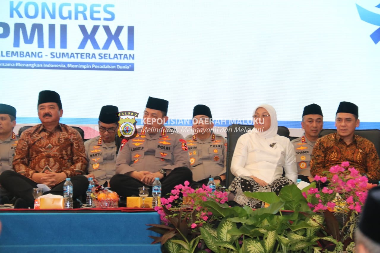 Kapolri Hadiri Pembukaan Kongres XXI PMII di Palembang