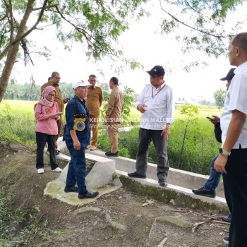 Satgassus Pencegahan Tipikor Mabes Polri Pantau Proyek Peningkatan dan Pemeliharaan Jaringan Irigasi Tersier di Provinsi Sumatera Utara