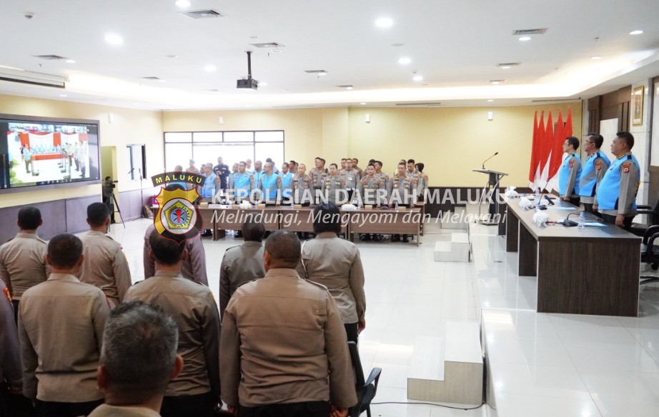 Wakapolda Maluku Hadiri Penandatangan Pakta Integritas Seleksi Dikbangti & Sespimmen TA. 2025