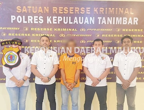 Setubuhi Anak kandung sebanyak 100 kali, akhirnya YN ditahan Unit PPA Polres Kepulauan Tanimbar