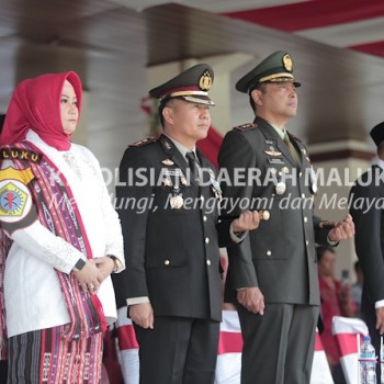 Peringatan detik-detik Proklamasi kemerdekaan RI ke-79 dihadiri Kapolres Kepulauan Tanimbar