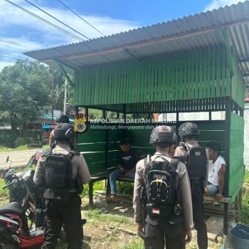 Sat Samapta Polres Buru Selatan Laksanakan Patroli Siang Hari