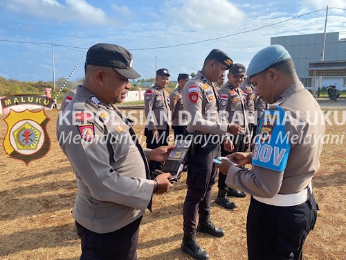 Unit Provost Polsek Selaru kembali menggelar Gaktibplin