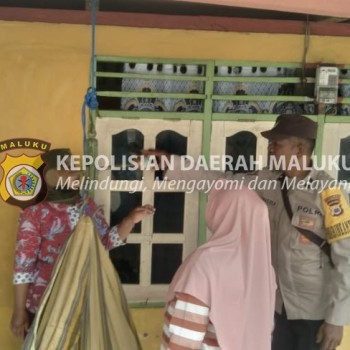 Dampingi Giat Posyandu, Wujud Pendampingan Bhabinkamtibmas Dalam Kegiatan Kesehatan Warga