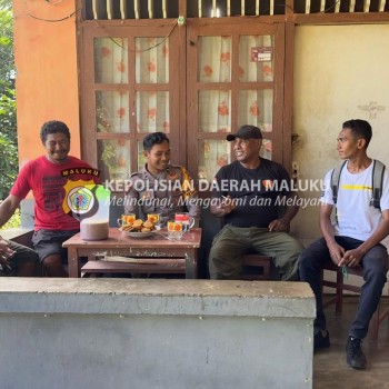 Bhabinkamtibmas Desa Lisabata Giat Cooling System, Ajak Warga Jaga Keamanan Bersama