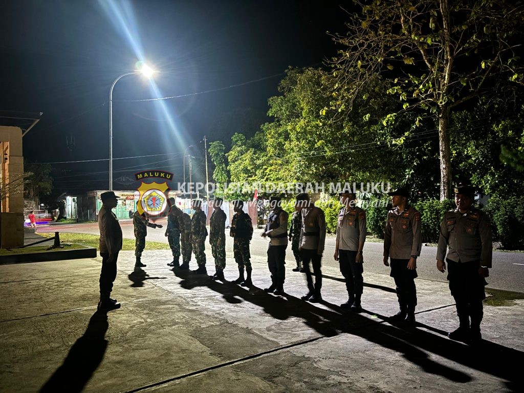 Polres Malra dan Kodim 1503 Tual Tetap Sinergi dalam menjaga Kamtibmas Jelang Pilkada 2024