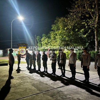 Polres Malra dan Kodim 1503 Tual Tetap Sinergi dalam menjaga Kamtibmas Jelang Pilkada 2024