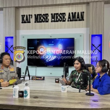 Penuhi Undangan Podcast Korem 151/Binaiya, Kapolda Diangkat sebagai Warga Kehormatan