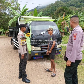 Bhabinkamtibmas Desa Kehli Tekankan Warga Jaga Situasi Kamtibmas di Desa