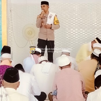 Jelang Pilkada, Polres SBB Laksanakan Safari Dakwah Kamtibmas Dalam Rangka Cooling System