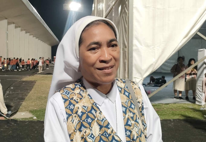 Sister Maria Apresiasi Polri dalam Pengamanan Kunjungan Paus Fransiskus di Indonesia