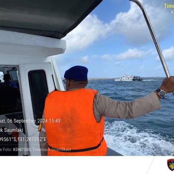 Evakuasi korban kecelakaan laut berhasil dilakukan Sat Polairud Polres Kepulauan Tanimbar bersama Tim SAR