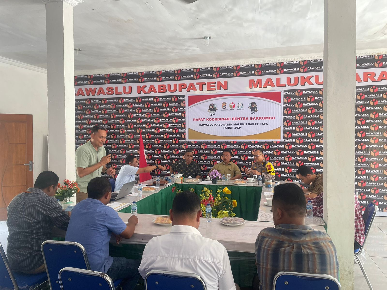 Kapolres MBD Hadiri Rapat Koordinasi Sentra Gakkumdu Sebagai Kesiapan Menghadapi Pilkada Serentak Tahun 2024