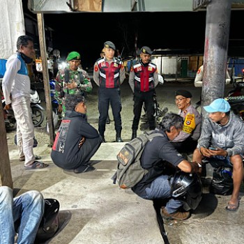 Jaga Kondusifitas jelang Pilkada, Polres Kepulauan Tanimbar gelar Patroli gabungan TNI Polri