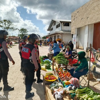 Polres MBD Patroli Harkamtibmas, Kondusifkan Kamtibmas Jelang Pilkada Tahun 2024