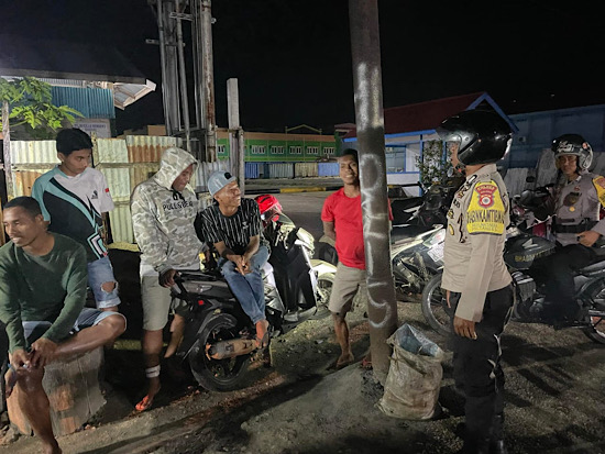 Tingkatkan Patroli KRYD di malam hari, Polsek Tansel wujudkan Cooling System jelang Pilkada