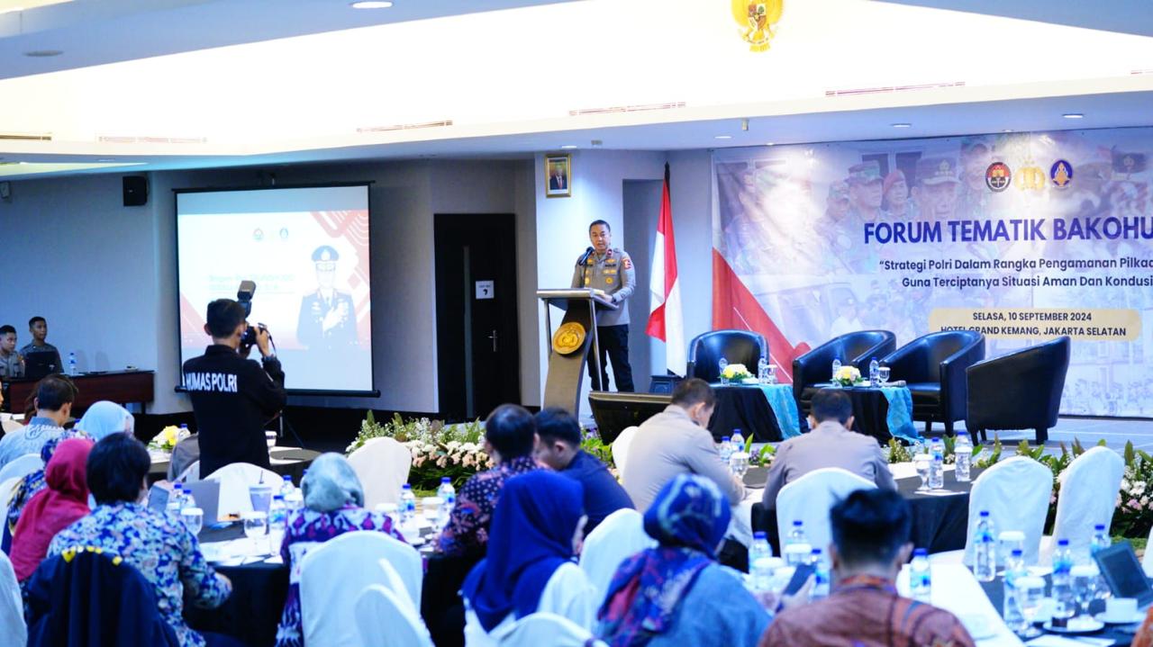 Strategi Polri Amankan Pilkada Serentak 2024