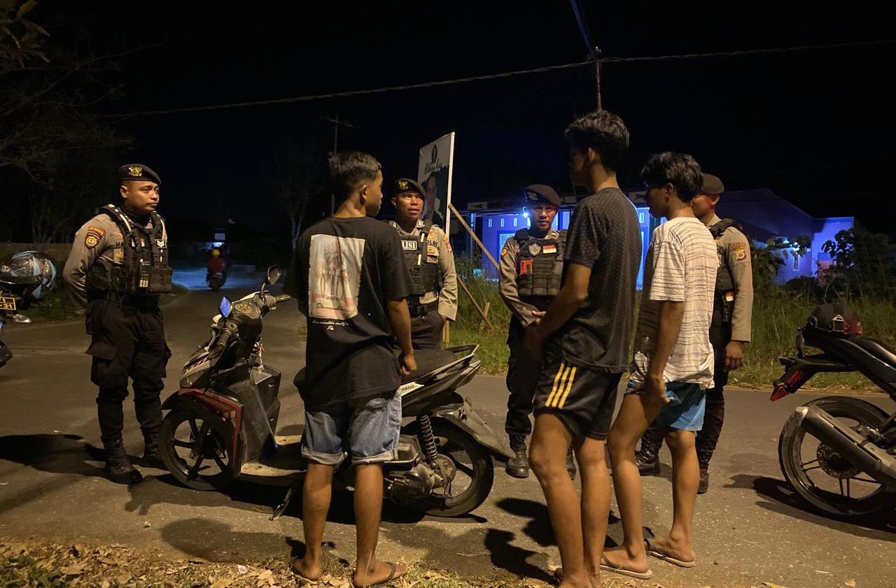 Jaga kondusifitas Kamtibmas jelang Pilkada, Sat Samapta Polres Buru Tingkatkan Patroli Malam