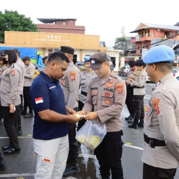 Satgas Banops Operasi Mantap Praja Salawaku 2024 Sub Satgas Dokkes Laksanakan Pengecekan Kesehatan Personel Polresta Ambon