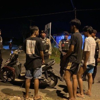 Jaga kondusifitas Kamtibmas jelang Pilkada, Sat Samapta Polres Buru Tingkatkan Patroli Malam