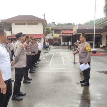 Polresta Ambon turunkan 150 personil Amankan Pelantikan DPRD Kota Ambon