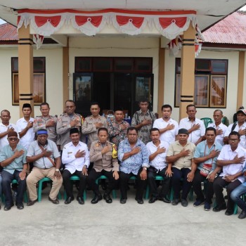 Safari Kamtibmas, Wakapolres Seram Bagian Barat Kunjungi Huamual Belakang