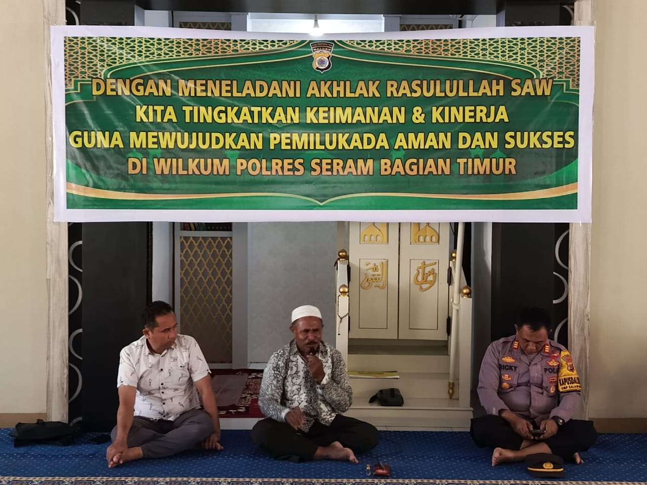 Polres SBT Gelar Peringatan Maulid Nabi Muhammad SAW 1446 H