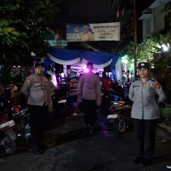 Polsek Nusaniwe Gelar Patroli Malam, Antisipasi Gangguan Kamtibmas