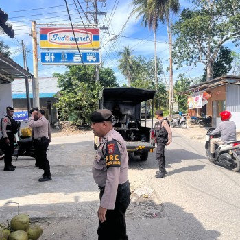 Sat Samapta Polresta Ambon Tingkatkan Patroli di Lokasi Rawan Tawuran