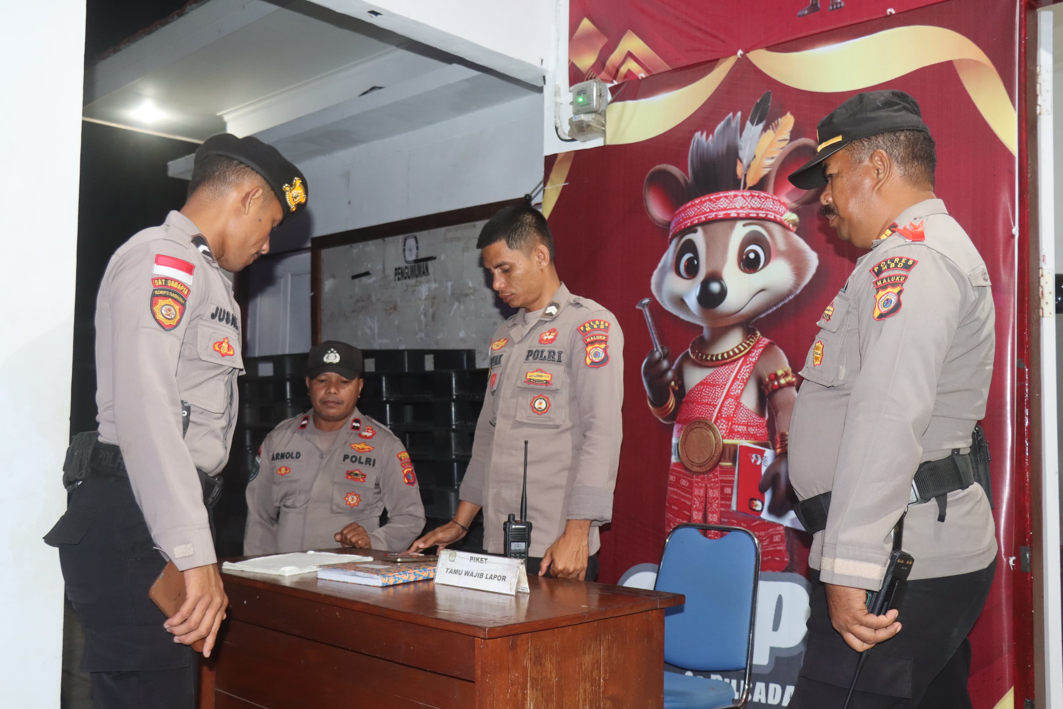 Polres MBD Gelar Operasi Mantap Praja 2024, Lakukan Pemantauan Situasi Kamtibmas Demi Kondusifkan Kamtibmas