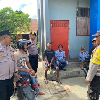 Melalui Jumat Curhat Polsek Kisar Minta Peran Serta Warga Menjaga Stabilitas Kamtibmas