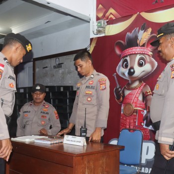 Polres MBD Gelar Operasi Mantap Praja 2024, Lakukan Pemantauan Situasi Kamtibmas Demi Kondusifkan Kamtibmas