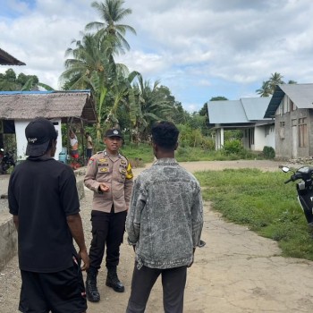 Sambang DDS Bhabinkamtibmas, Wujudkan Kamtibmas Yang Kondusif Di Desa Binaan.