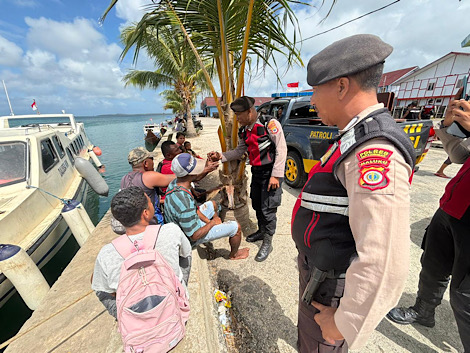 Antisipasi gangguan Kamtibmas, Sat Samapta Polres Kepulauan Tanimbar tingkatkan Patroli Dialogis