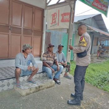 Himbauan Kamtibmas Oleh Bhabinkamtibmas Negeri Liang kepada Warga Binaan