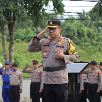 Polres Seram Bagian Barat Gelar Upacara Hari Kesadaran Nasional, Semangat Nasionalisme Dan Kebangsaan Menuju Pilkada Damai 2024