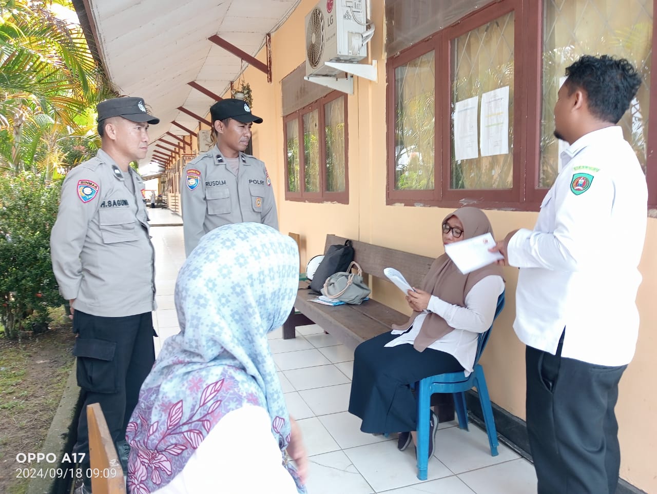 KembalinCooling System Jelang Pilkada Serentak 2024, Sat Binmas Polres Malteng Sambangi SMA Negri 37 Malteng