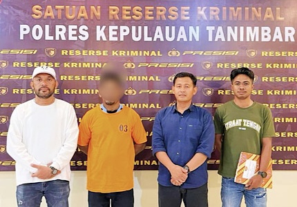 Pukuli Istri hingga babak belur, PF (31) akhirnya berhasil dibekuk Polres Kepulauan Tanimbar