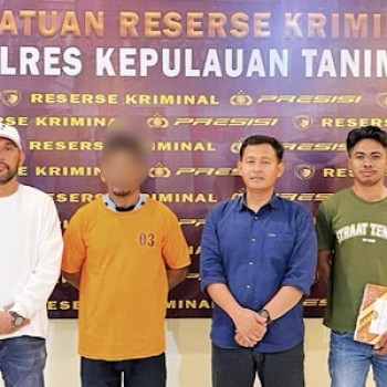 Pukuli Istri hingga babak belur, PF (31) akhirnya berhasil dibekuk Polres Kepulauan Tanimbar